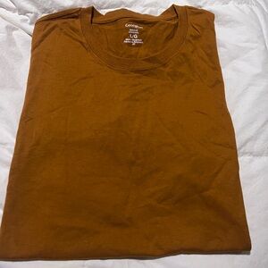 George Men's Short Sleeve Tee in Rich Brown